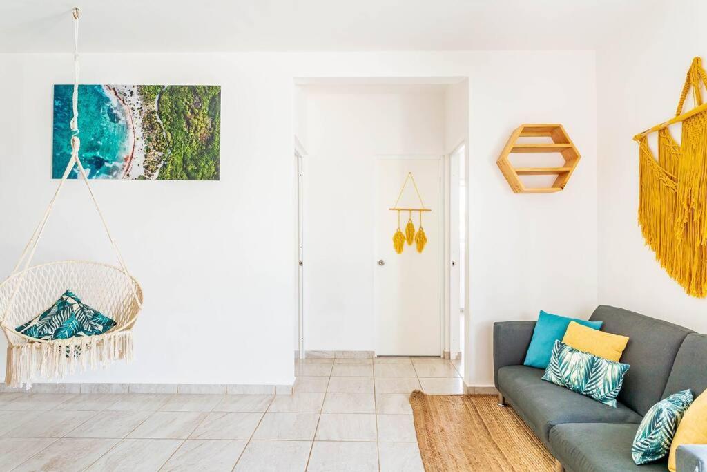 Lovely Cozy Apt W/Pool 2 Bedrooms. Great Location! Puerto Morelos Eksteriør billede
