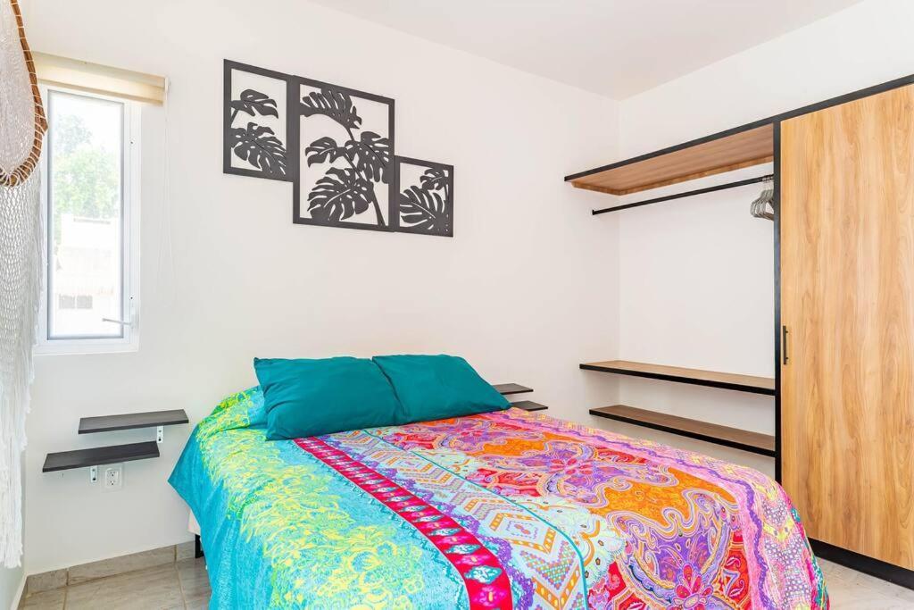 Lovely Cozy Apt W/Pool 2 Bedrooms. Great Location! Puerto Morelos Eksteriør billede