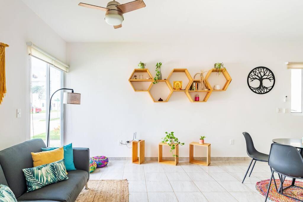 Lovely Cozy Apt W/Pool 2 Bedrooms. Great Location! Puerto Morelos Eksteriør billede