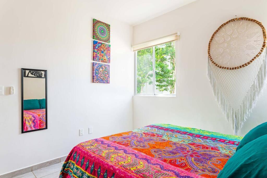 Lovely Cozy Apt W/Pool 2 Bedrooms. Great Location! Puerto Morelos Eksteriør billede
